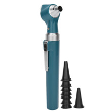 Professional Ear Care Diagnostic Kit - Otoscope, Tympanic Endoscope, Speculum - Green 0.2