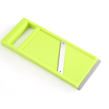 Vegetable Chopper with Stainless Steel Blades, Easy Clean Potato Slicer for Kitchen Cooking