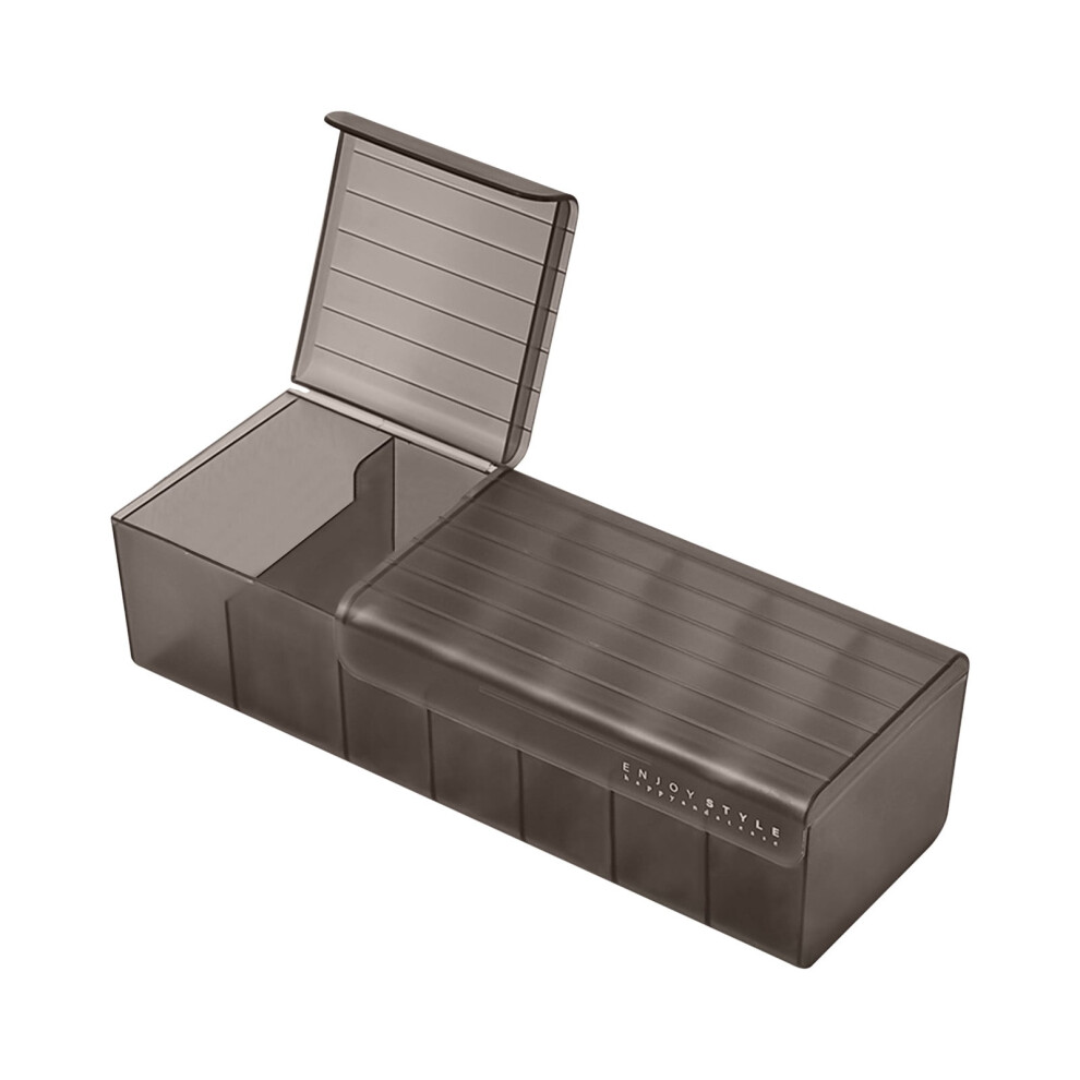 Under 20$ Gnobogi Desktop Data Cable Storage Box Charger Charging Cable Organizing Split Power Cord Storage Box Clearance 9482726592174