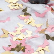 EIGTHTAIL 100pcs/set Paper Throwing Confetti Creative Butterfly Design Tissue Confetti For Party