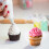 Changmaius 25 Pack Individual Cupcake Containers Plastic Cupcake Boxes Cupcake Holders Stackable Deep Dome Cupcake Carrier 6