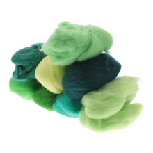 Crochet Kits Wool Felt Arts and Crafts for Adults Kids Suit Animal Doll Needle Roving Child 8 Pcs