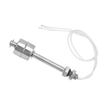 0~ Stainless Steel Liquid Water Level Sensor Float Switch for Pool Can 100mm