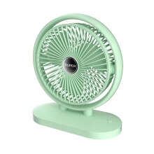 9-Inch Silent Three-Speed Multi-Directional Mini Fan with Strong Wind and Compact Design for Home and Office Use