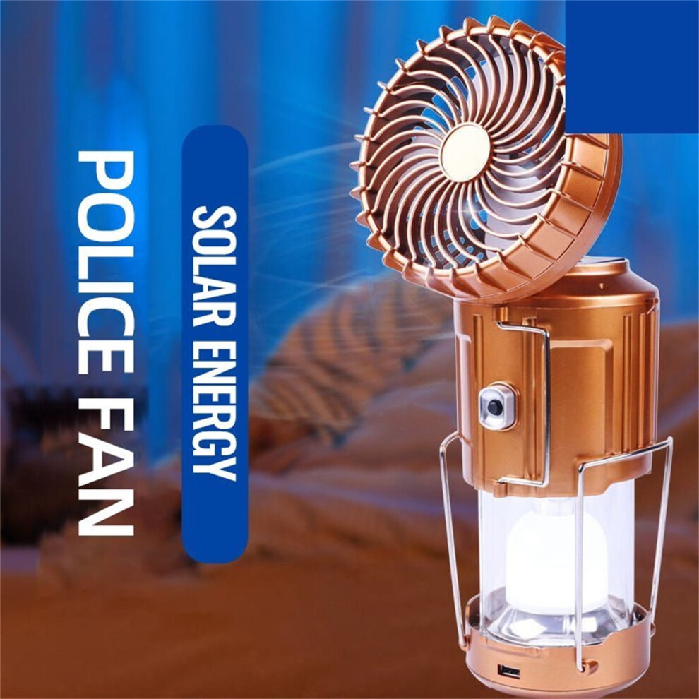 Kayannuo Portable Mini Fan With Lights, Compatible With Camping Tent, Folding & Multi-Function, Strong Outdoor Fan For Mothers Day Gifts 9482828982965