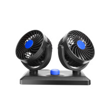 Desk Fan Car Mounted Fan, Head Rotating Small Fan, 5V/12v/24v Truck Supplies, Large Wind Coolings, Silent Desktop Electric Fan