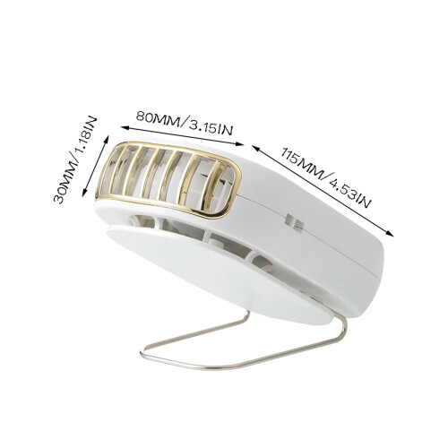 maxiaoxia κρεμαστός ανεμιστήρας λαιμού USB εξωτερικού χώρου φορητός ανεμιστήρας 2