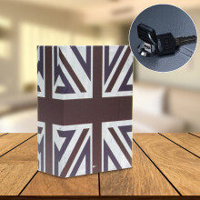 Book Safe Box with Combination Lock, Upgrade Dictionary Diversion Safe Secret Hidden Box for Home Office, Portable Safe Box for Money Cash Jewelry