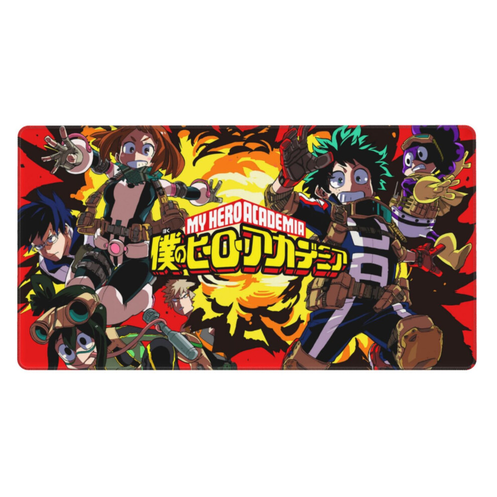 My Hero Academia Mouse Pad Mouse Mat Large Mouse Pad Mouse Pads Office Accessories Desk Accessories 15.8X29.5 Inch 9482828986185