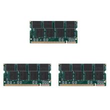 3X 1GB DDR1 Laptop Memory Ram SO-DIMM 200PIN DDR333 PC 2700 333MHz for Notebook Sodimm Memoria