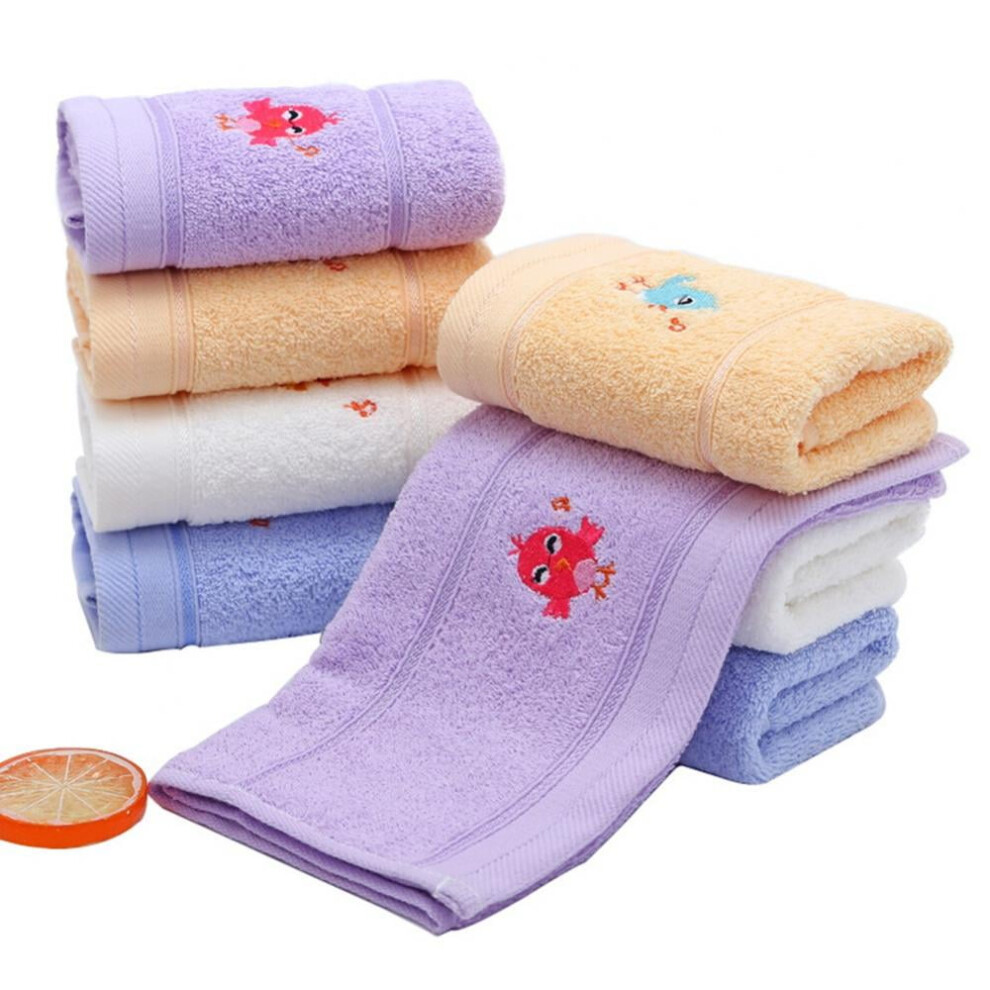 Etoshopy Cartoon Cotton Towels & Washcloths, 4 Count
