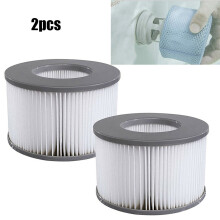 Opakowanie 2 szt. wkładów filtracyjnych do wanny z hydromasażem MSPA B0303499, 10,8 cm x 6,7 cm