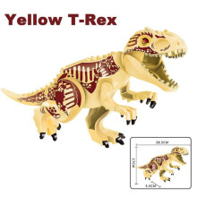 Dinosaurusten rakennuspalikat lelut, Tyrannosaurus-dinosaurus modulaarinen rakennuslelu jura-ajan lelu T-rex Raptor -hahmo lahja lapsille 3-12 vuotta