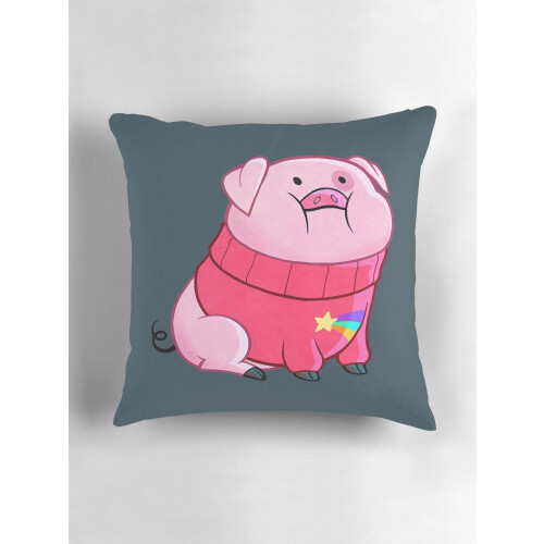 Μαξιλαροθήκες ASPORIC Gravity Falls Waddles Throw, 1 πακέτο μαξιλαροθήκες καναπέ για διακόσμηση 2