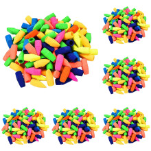 Lot de 30 gommes à effacer multicolores pour crayons, fournitures de correction, capuchons pour crayons, articles de papeterie pour enfants.