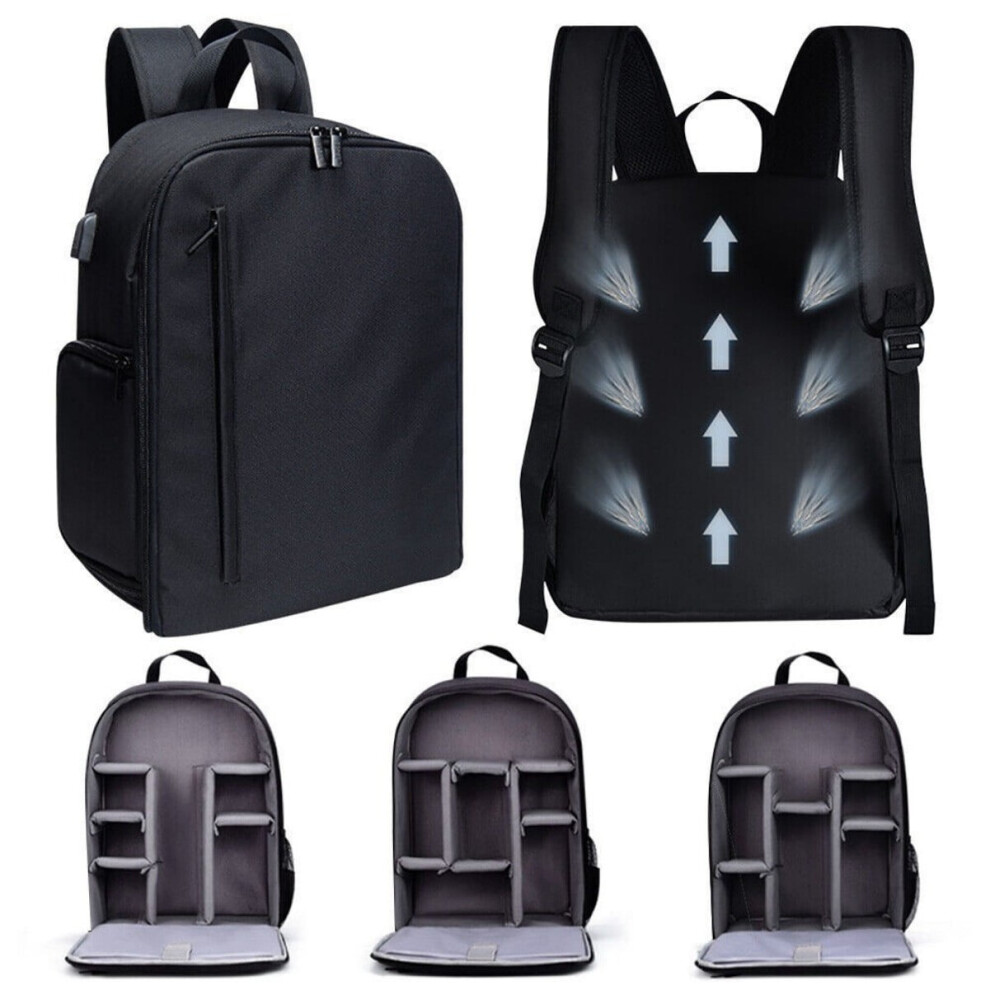 Waterproof Dslr Slr Camera Backpack Rucksack Bag Case Waterproof Camera Backpack L 9482828361463