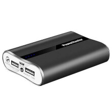 Zestaw 2 PowerMaster 12000 mAh, przenośna ładowarka z podwójnym wyjściem USB 3.1A, szybkie ładowanie, kompaktowy zewnętrzny akumulator