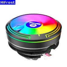 Ψύκτρα CPU Jixopn RGB 95W TDP, Αθόρυβος ανεμιστήρας 124mm, 12V4PIN PWM, Μαύρα πτερύγια αλουμινίου,