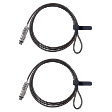 2X4Digital Universal Lock USB Cable de seguridad para portátil