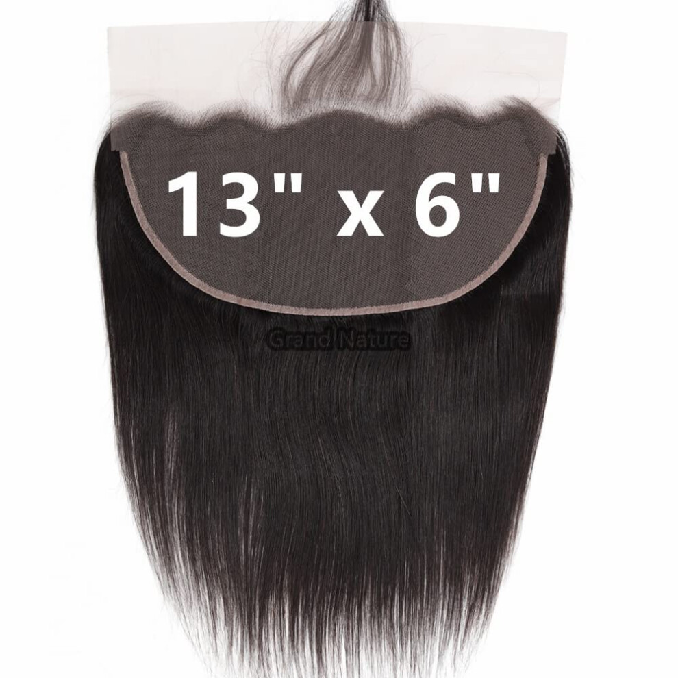 Unisex 13X6 Hd Lace Frontal Wig Straight 12 Inch With Invisible Hairline Virgin Human Hair