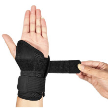 Férula de soporte para muñeca Cailmei con manga de compresión para el alivio del dolor del túnel carpiano, tendinitis y artritis - 1 unidad,