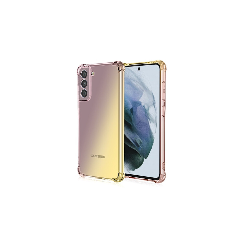 Compatible With Samsung Galaxy S23 - Stylish Protective Floveme Case Black/Gold 9773935136717