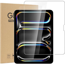 Compatible with iPad Pro 11 Inch 2024 Tempered Glass Screen Protector