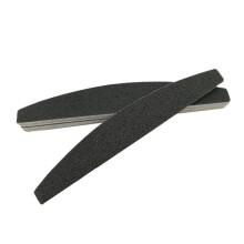 3-pack Half moon black - 100/180 - Nail file Black