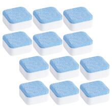 12 Pcs Clothes Washer Cleaner Pastillas Para Limpiar Lavadoras Machine Cleaning Tablet for Tools Portable Detergent Sodium Carbonate