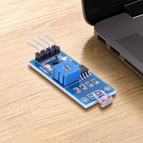jixopn 4Pin Optical Sensitive Resistance Module 3.5V-5V LM393 Light Detection Sensitivity Light Sensor Module for Arduino DIY Kit 2