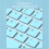 WRKEKC Clearance Bluetooth Keyboard & Mouse Portable BT Wireless Keyboard & Mouse for android PC Tablet Light Blue 4