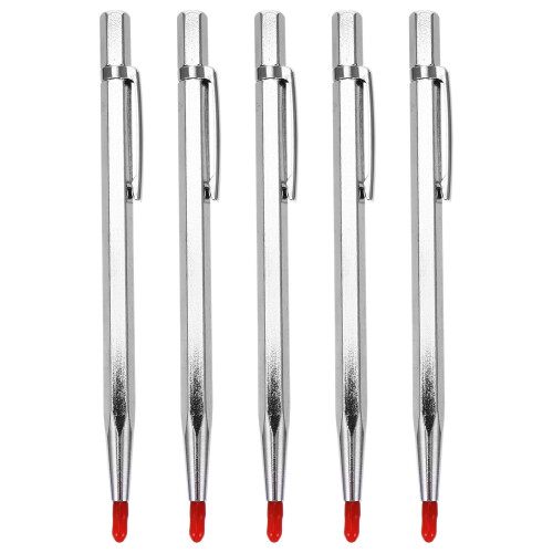 Mizh 5Pcs Durable Tungsten Carbide Scriber Practical Engraving Pens for Ceramic Glass
