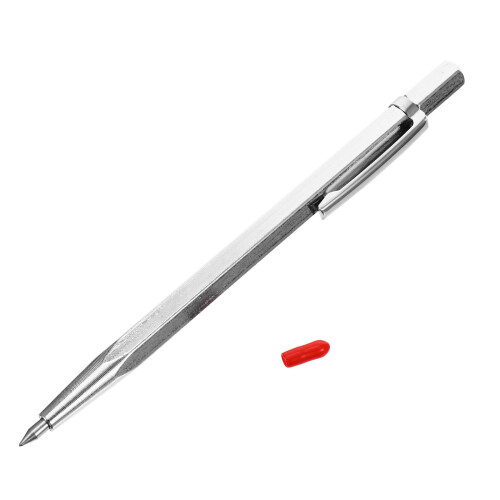 Mizh 5Pcs Durable Tungsten Carbide Scriber Practical Engraving Pens for Ceramic Glass 1