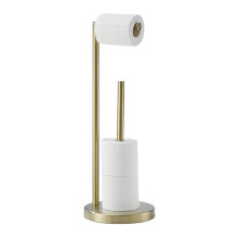 Tissue Holder Solid Space-saving Head Pivot Strong Stability Aggravate Base Organization Stainless Steel Roll Paper Storage Rack Household Supplies