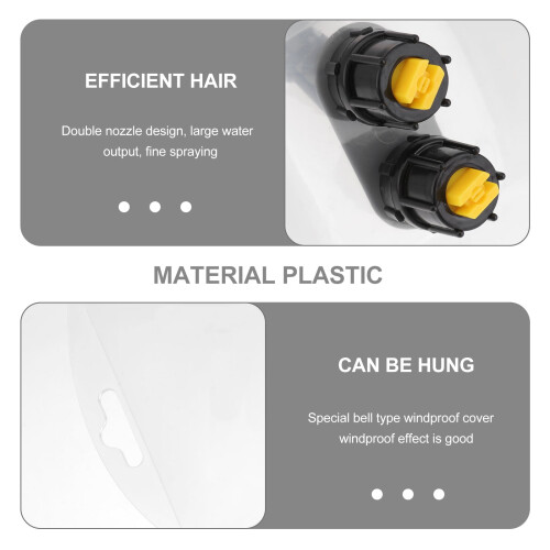 Mizh Power Sprayer Windproof Cover Horn Shape Sprayer Plastic Windproof Sprayer 1