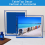 Picture Frame, Stunning Color Acrylic Floating ,Blue 4