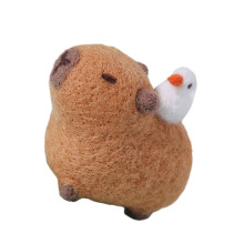 Apooke Needle Felting Supplies Kits with Tools Capybara Needle Felting Supplies Kits with Tools for Beginner DIY Needle Felting