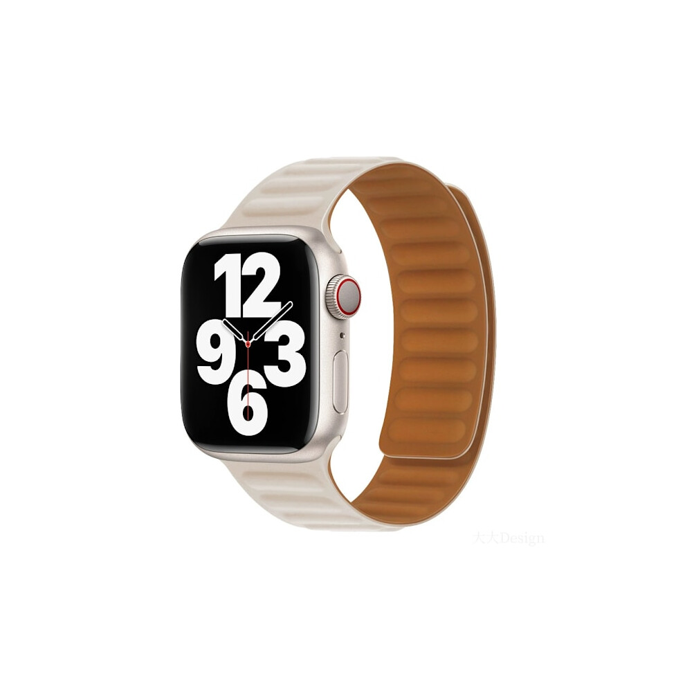 Compatible With Apple Watch Band 49 46 45 44 42 41 40 38Mm Double-Sided Silicone Magnetic Bracelet For Iwatch Ultra Se Series 10 9 8 7 6 5 4 3 2 1 9482828991554