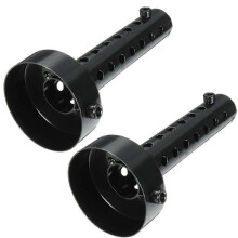 2pcs 60mm Universal Motorcycle Exhaust Muffler DB Killer Silencer