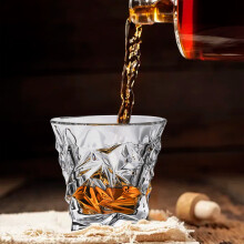 YANHAIGGONG Economia de Verão! Copos de Uísque Old Fashioned - Presentes para Homens - Copos de Uísque de Cristal para Degustação de Uísque