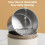 Hiroekza Kitchen Essentials από ανοξείδωτο ατσάλι, μονωμένο κουτί φαγητού, μονωμένος κουβάς 6