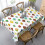 Mario Rectangular Tablecloth Water Resistance Antiwrinkle Spillproof Soft Fabric Table Cloth 60"X90" 8