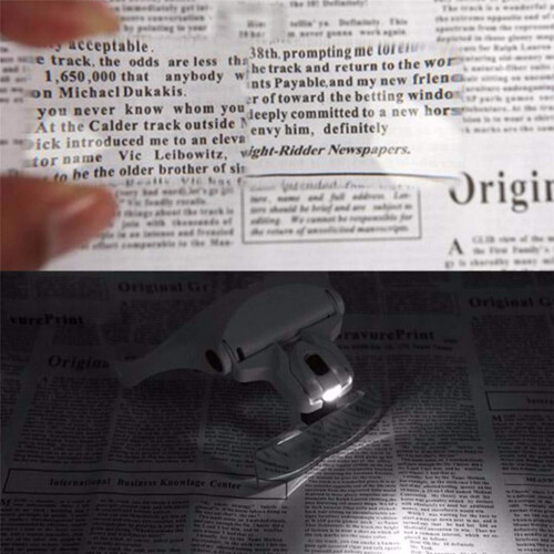 LED Head Magnifier with Light, 5 Interchangeable Lenses, Hands  Headband for Close Work 2