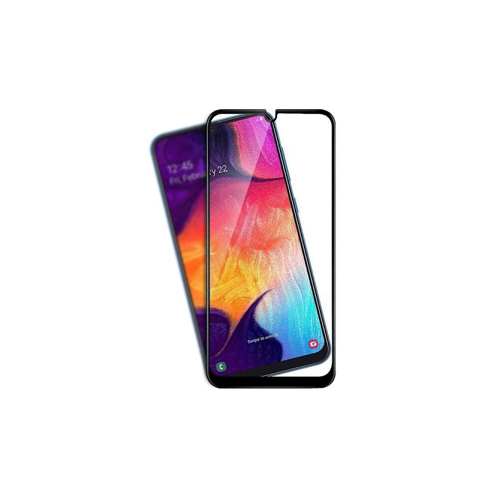 Compatible With Samsung A50 Tempered Glass 0.26Mm 2.5D 9H Fullframe Transparent 9482726598879