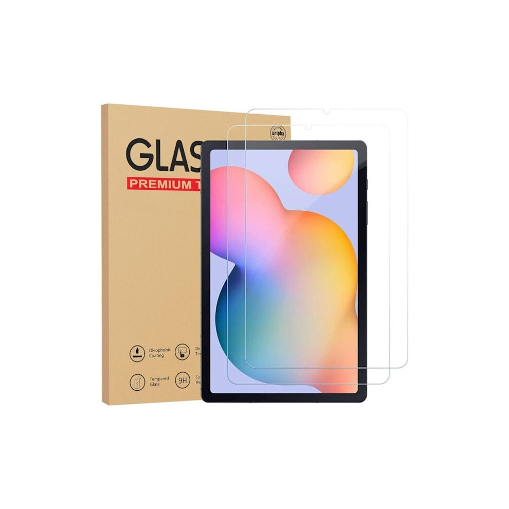 2-Pack Compatible With Samsung Galaxy Tab S6 Lite Tempered Glass Screen Protector 9482726598831