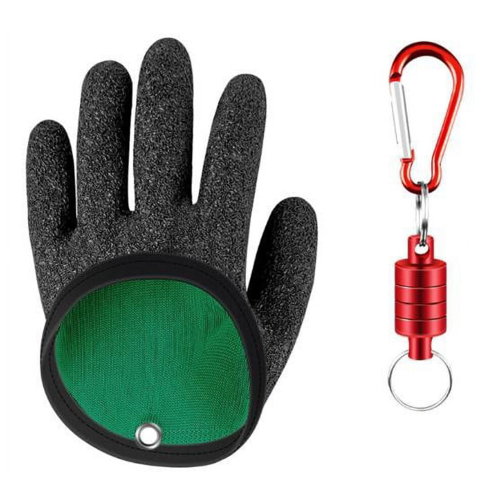 Yobolk Household Supplies Clearance Stab-Proof, Magnetic Fishing Gloves Household Essentials 9482726599579