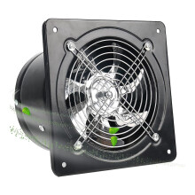 Stuffygreenus 6" Duct 650m³/h 40W 110V Metal Exhaust Ventilation Fan 50db, 2800rpm - Black