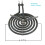 GE Electric Range Burner Element Kit 4 Pack (2, 6") WB30M1 (2, 8") WB30M2 6