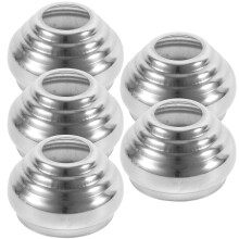 5pcs Outdoor Garden Gazing Globe Fixing Holder Garden Sphere Stand Flagpole Base