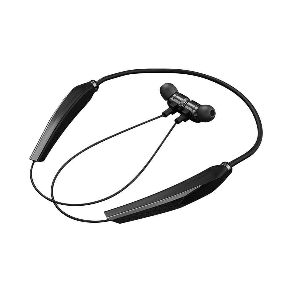 Tarmeek Neck Bluetooth Earphone In-Ear Stereo Surround Sound Sports Bluetooth Headset Wireless Headphone For Kids Adults Black 9175034956560